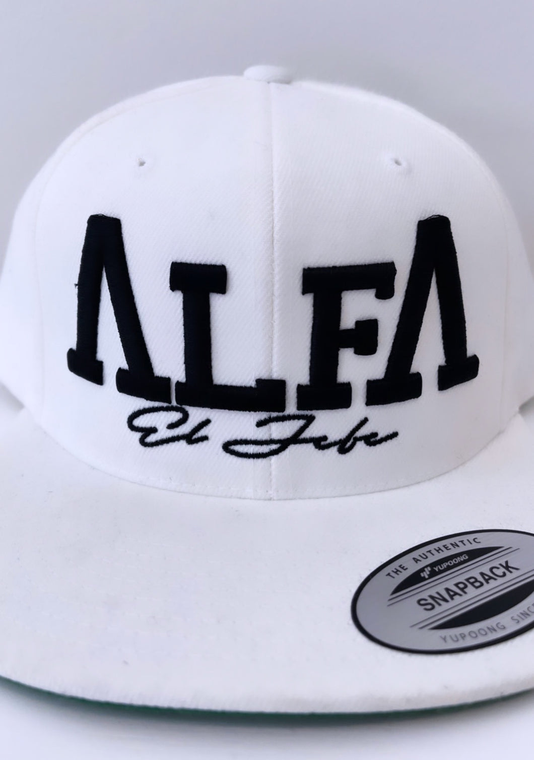 El Alfa El Jefe Hats (White & Black)